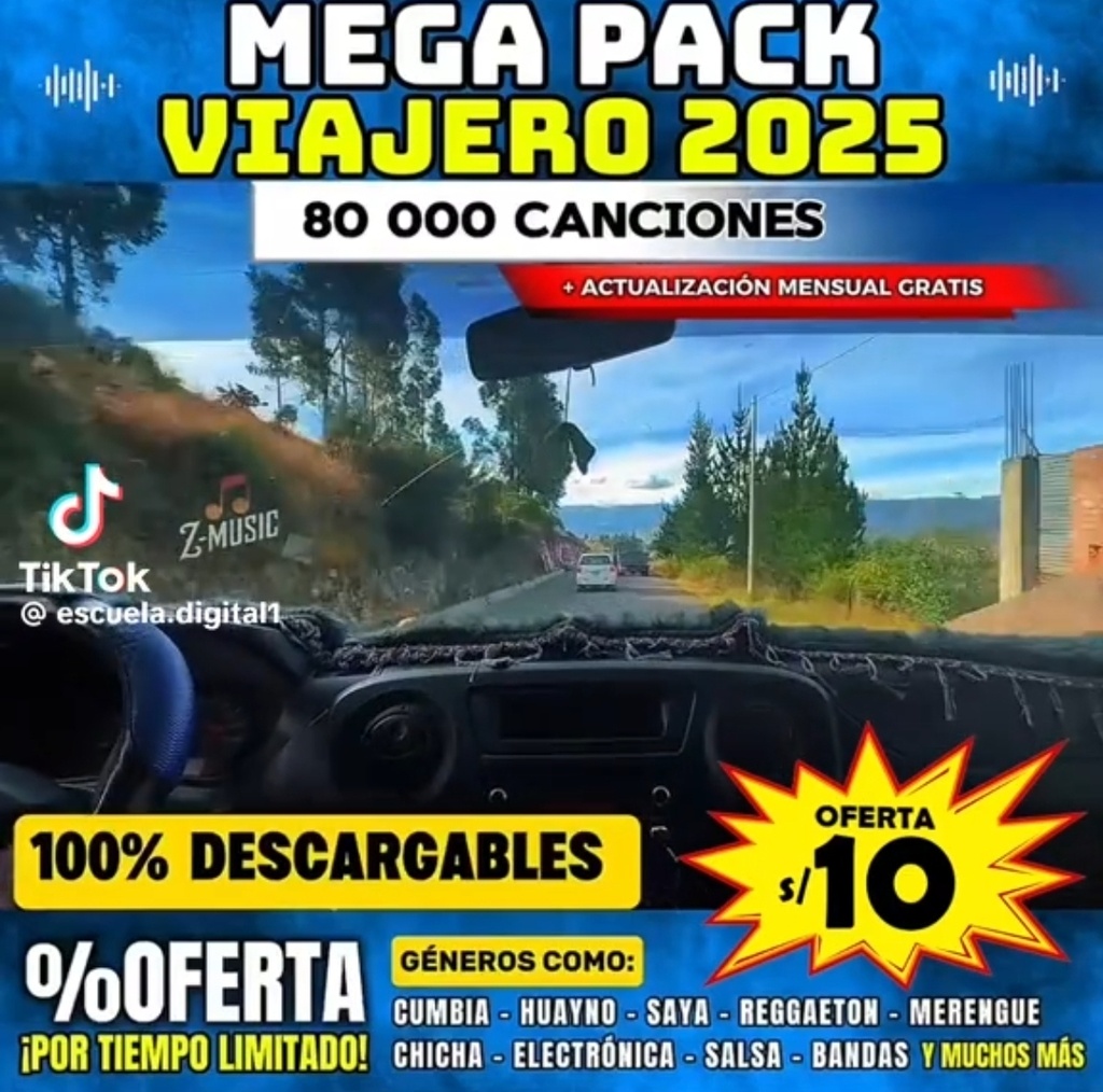 Mega Pack Musicas 2025